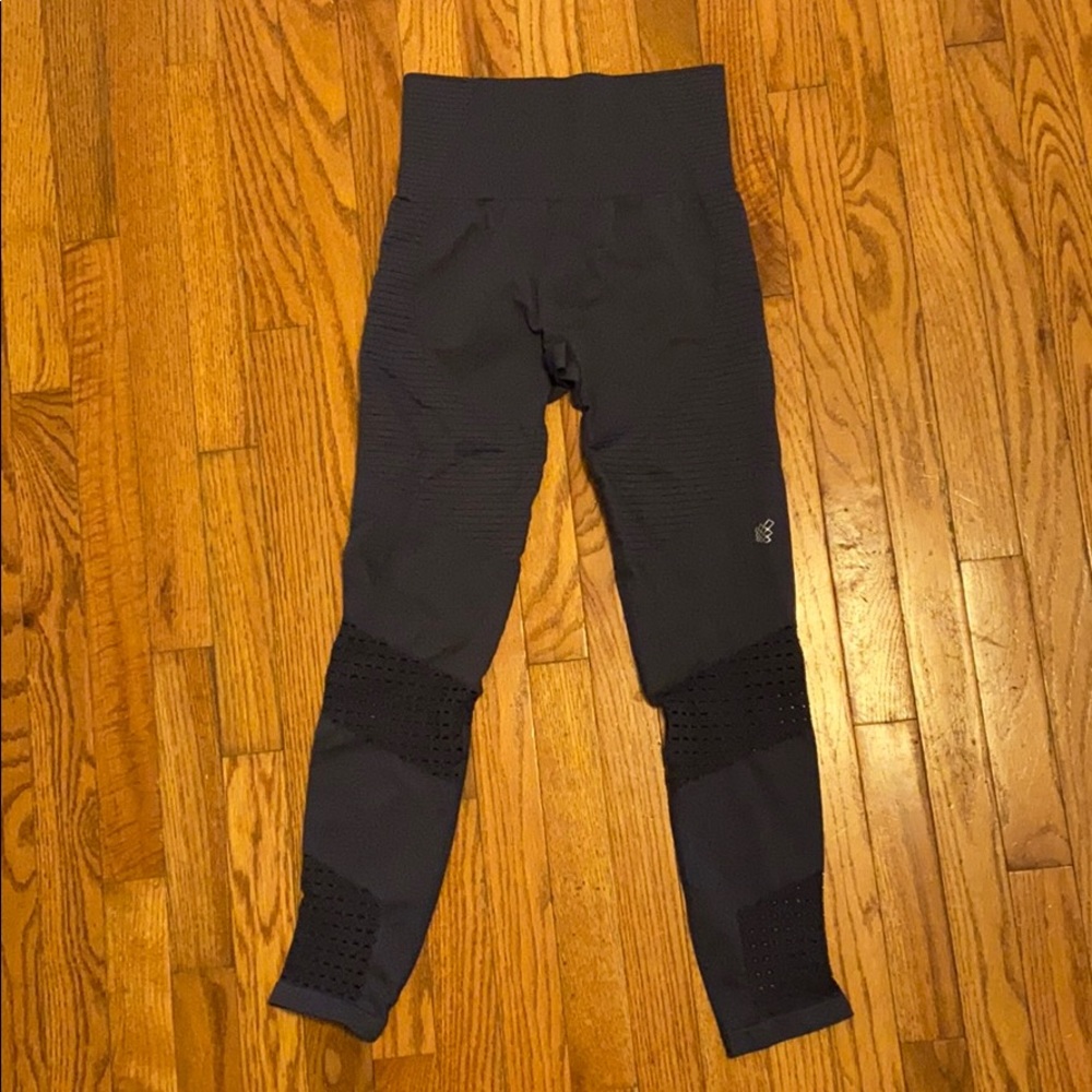 Jed North Luxe Navy Workout Leggings